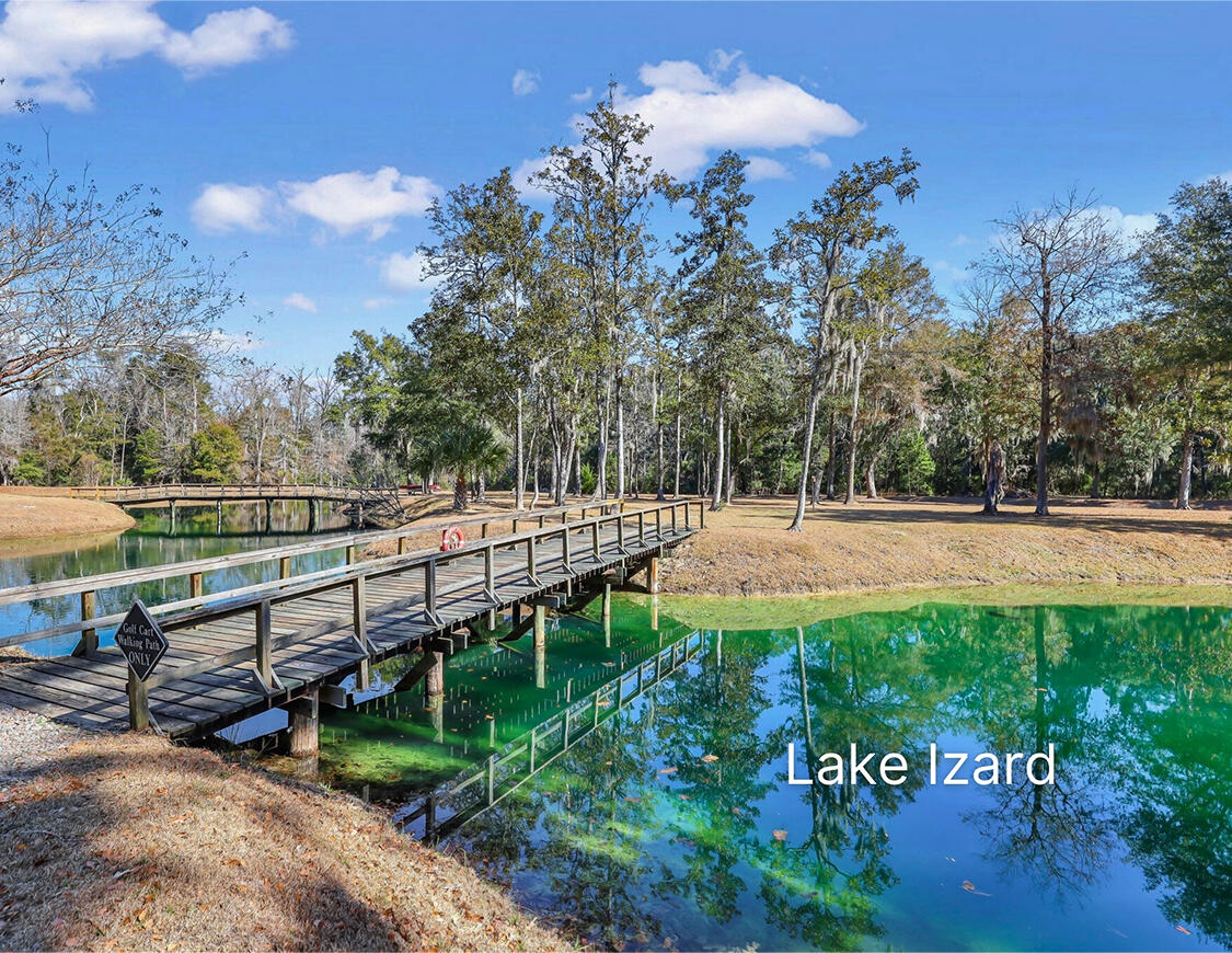 Lake Izard — bridges and shoreline