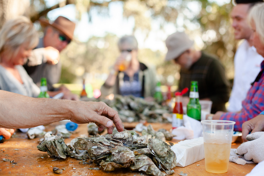 Bull Point community photograph accompanying Good company. A Lowcountry tradition.